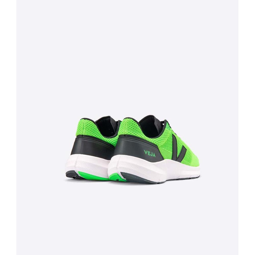 Men's Veja MARLIN V-KNIT Running Shoes Green | ZA 142QMA